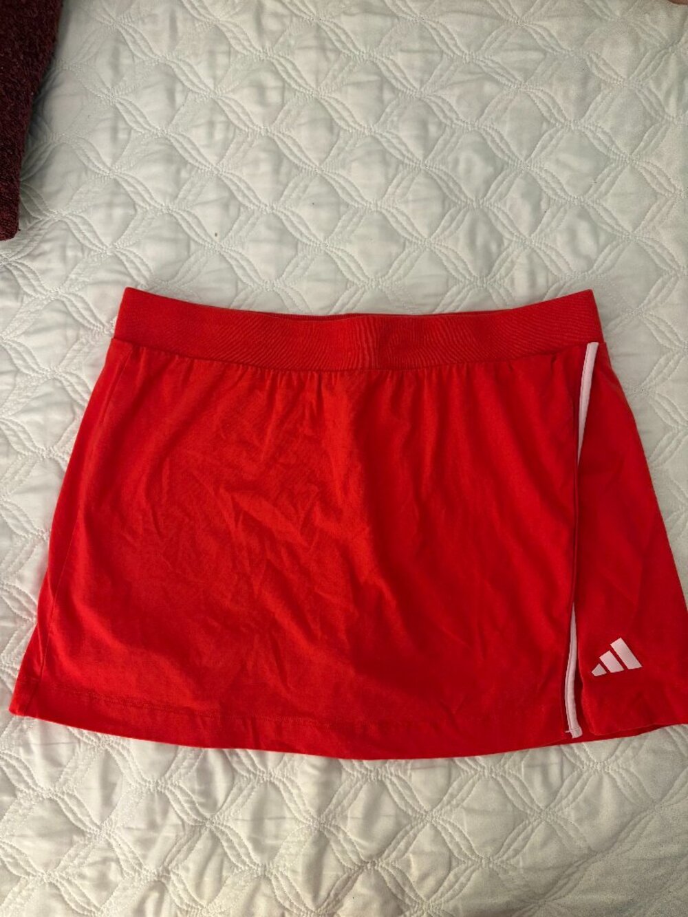 Coral Adidas Skort